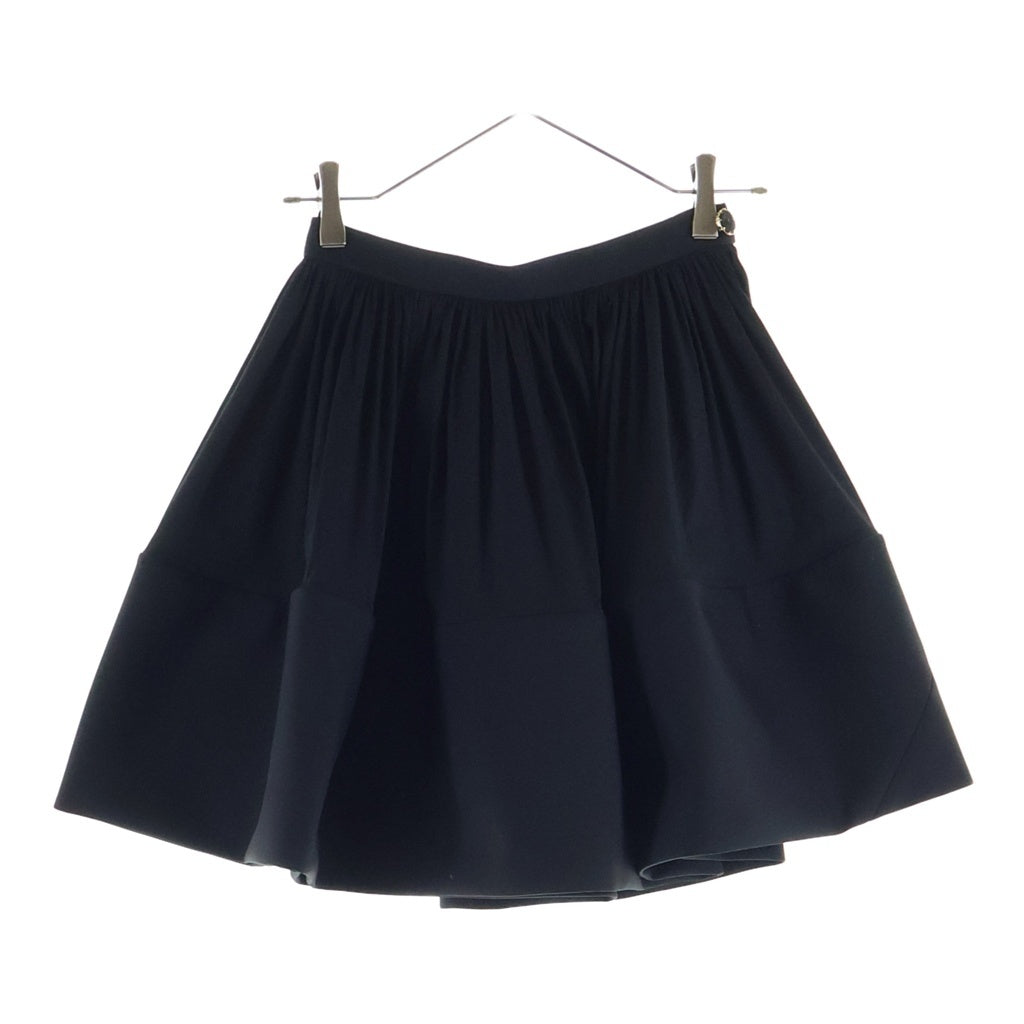 LOUIS VUITTON(ルイヴィトン) 24SS ラビッシュレースAラインスカート ブラック RW252WW BFP FTSK34 レディース