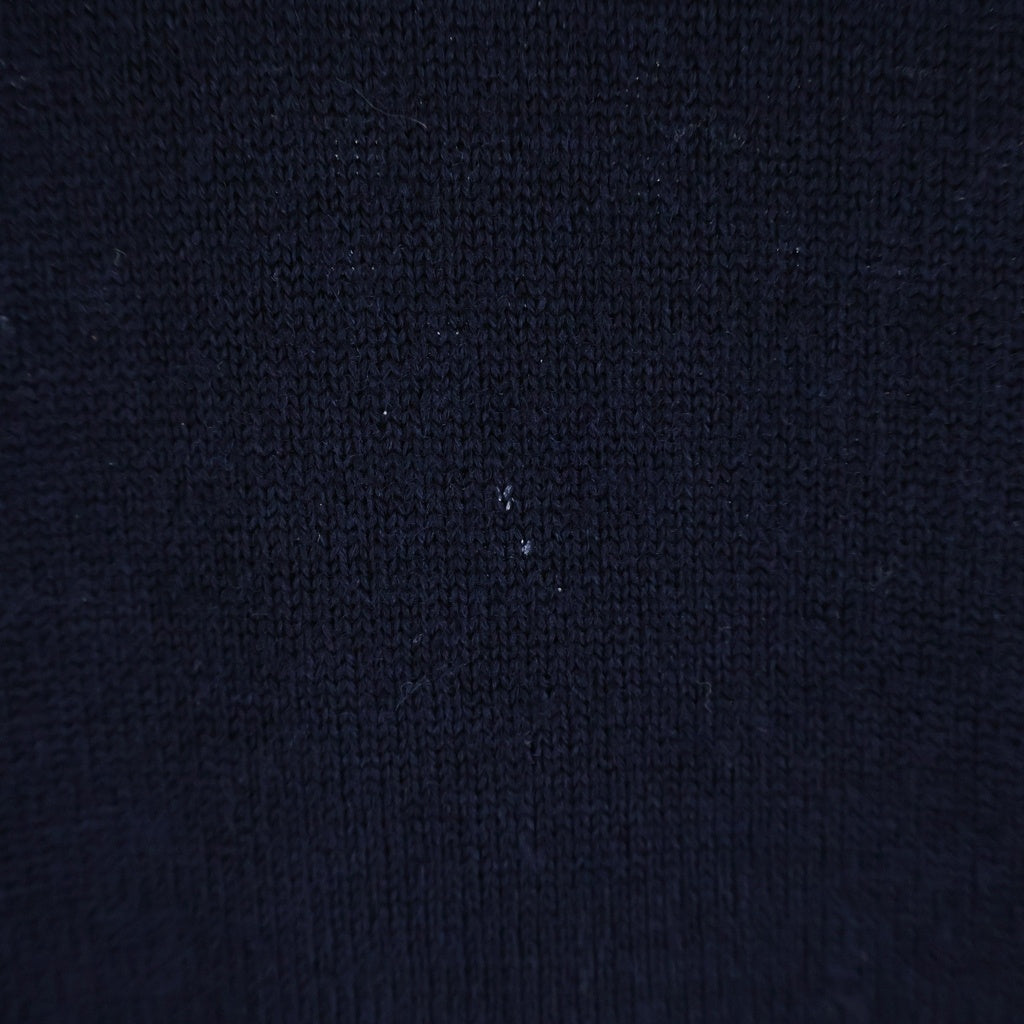 THOM BROWNE(トムブラウン) 4BAR コットン ニット クルーネック セーター ネイビー レディース FKA342A-Y1002-415