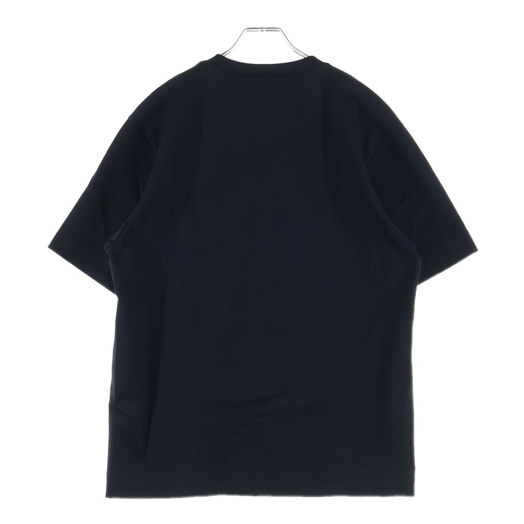 FENDI(フェンディ) 25AW フロントロゴポケット クルーネック 半袖 Tシャツ カットソー ブラック FY0936-ARYR