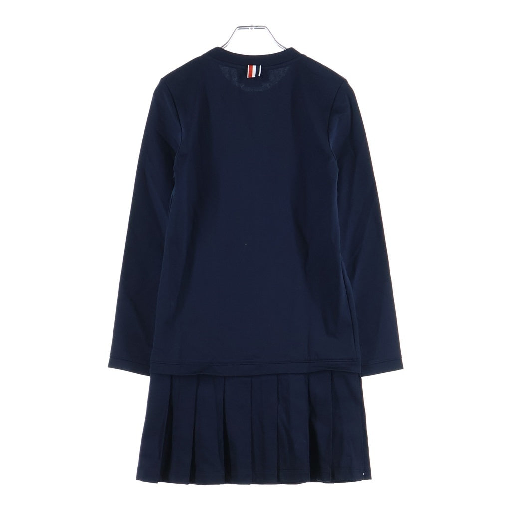 THOM BROWNE(トムブラウン) ポケット ワンピース ドレス レディース ネイビー FJD064A-06840415