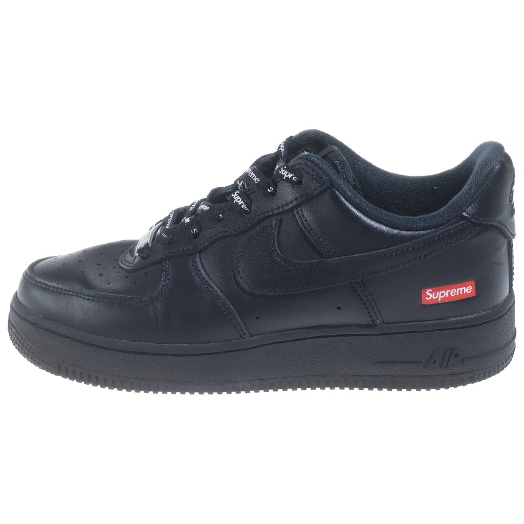NIKE(ナイキ) ×SUPREME AIR FORCE 1 LOW SP シュプリーム エアフォース1 ローカットスニーカー ブラック US6/24cm CU9225-001 レディース