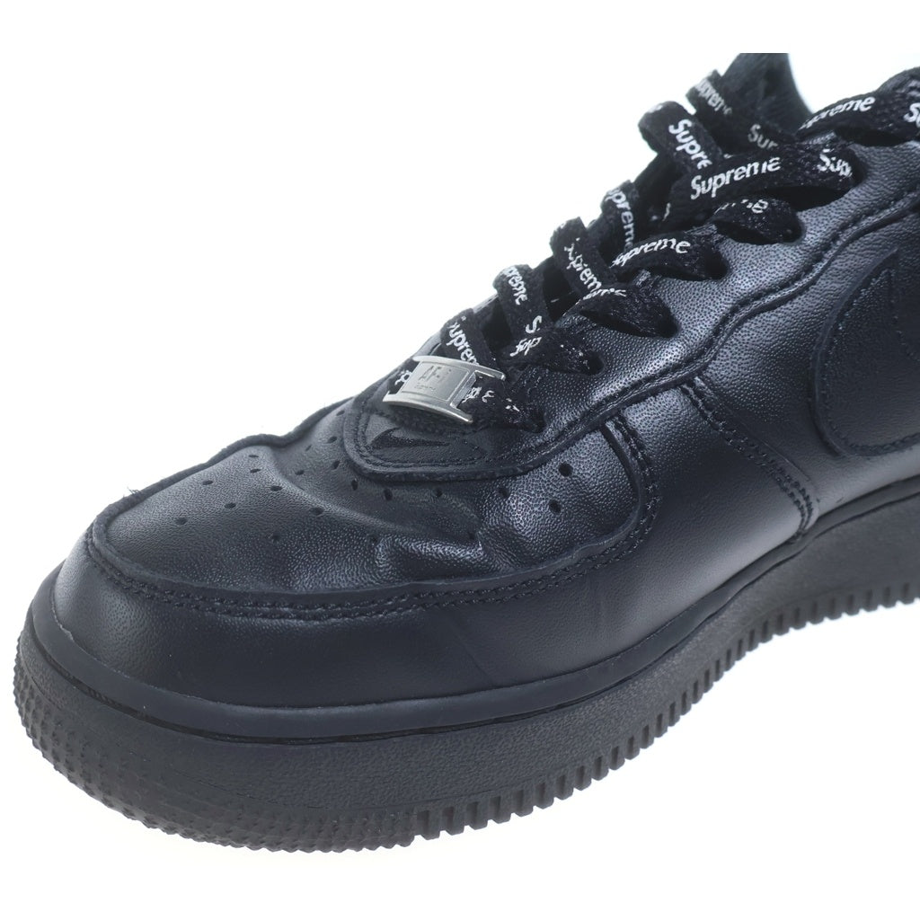 NIKE(ナイキ) ×SUPREME AIR FORCE 1 LOW SP シュプリーム エアフォース1 ローカットスニーカー ブラック US6/24cm CU9225-001 レディース