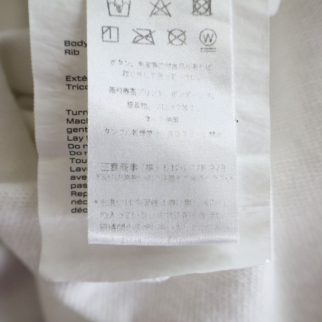 ALEXANDER WANG(アレキサンダーワン) パフロゴ オーバーサイズ スウェット ポロシャツ ホワイト 6CC3241056 レディース