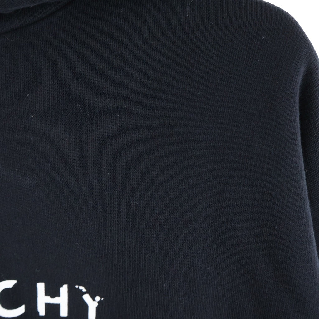 GIVENCHY(ジバンシィ) ロゴ スウェット プルオーバーパーカー ブラック BM700R30AF