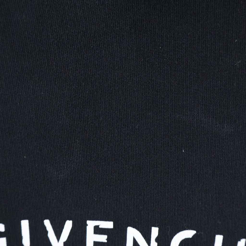 GIVENCHY(ジバンシィ) ロゴ スウェット プルオーバーパーカー ブラック BM700R30AF