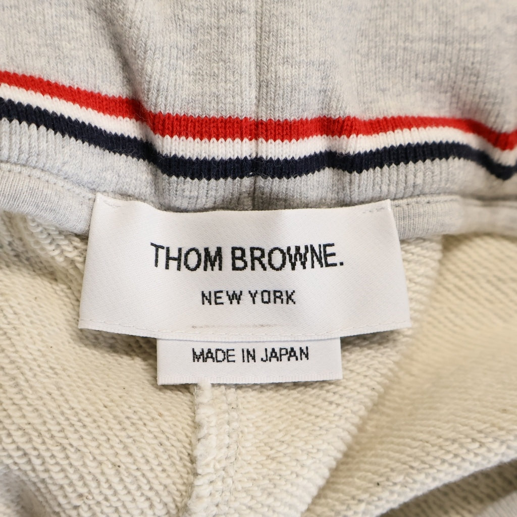 THOM BROWNE(トムブラウン) 4BAR COTTON JOGGER PANTS コットン スウェット ジョガーパンツ グレー FJQ001A-06910065