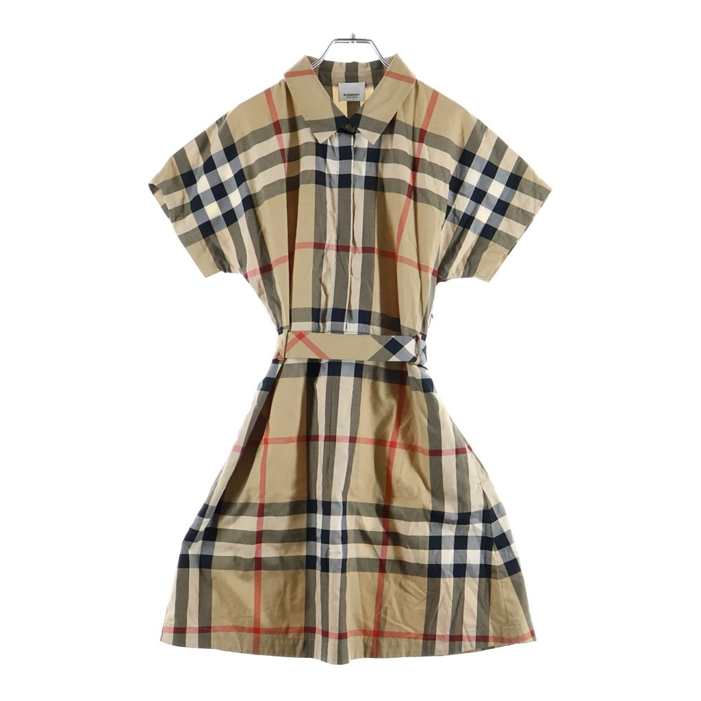 BURBERRY(バーバリー) ノヴァチェック シャツ ワンピース ドレス ブラウン 8053855 レディース