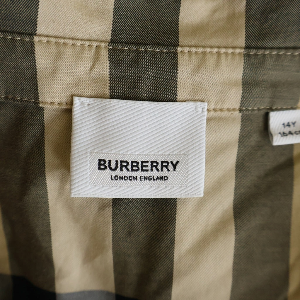 BURBERRY(バーバリー) ノヴァチェック シャツ ワンピース ドレス ブラウン 8053855 レディース