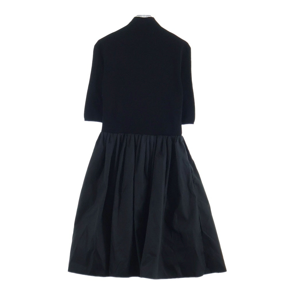 PRADA(プラダ) RE-NYLON リナイロン トライアングルロゴプレート ワンピース ドレス ブラック レディース P3H50 S222