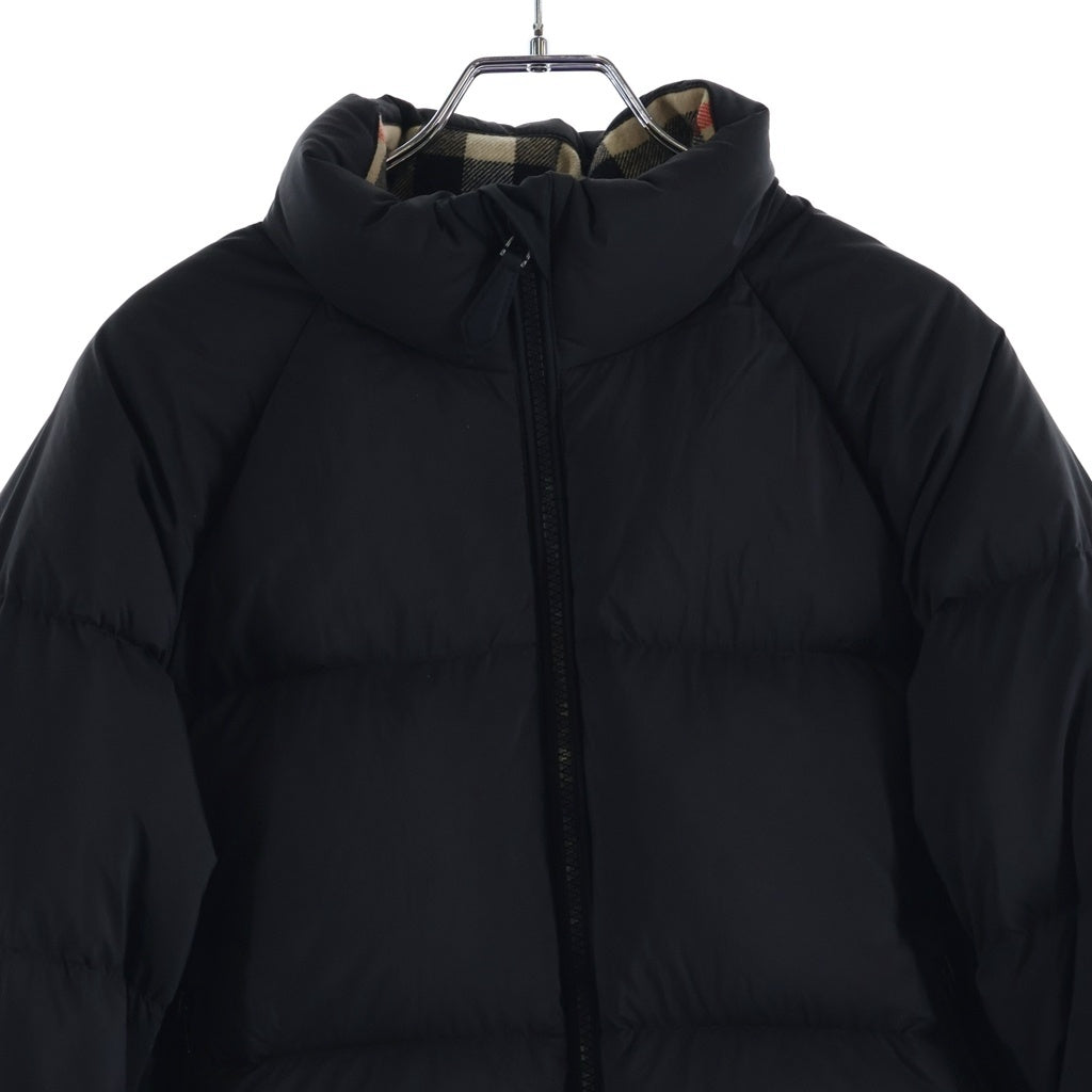 BURBERRY(バーバリー) ショート クロップド パファード ダウンジャケット ブラック レディース 8044730