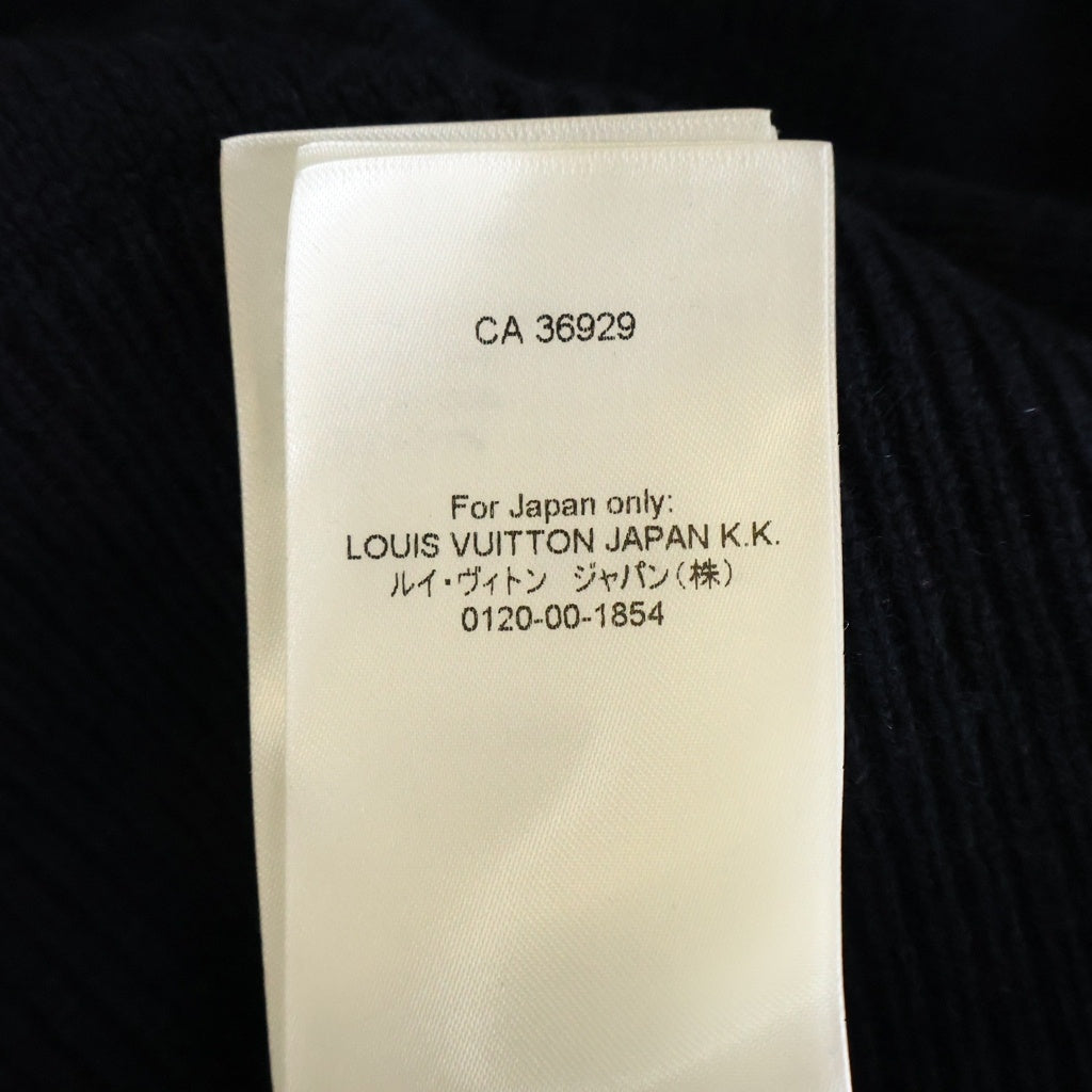 LOUIS VUITTON(ルイヴィトン) 24SS ショルダーチェーンジップ カシミア ニットセーター レディース ネイビー RW241WW FZ3 FQKL14