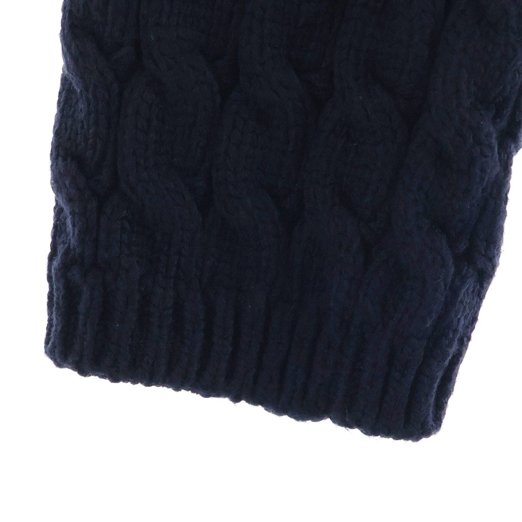 MONCLER(モンクレール) 25AW コットンブレンド ニット カーディガン ブラック レディース K20939B00004