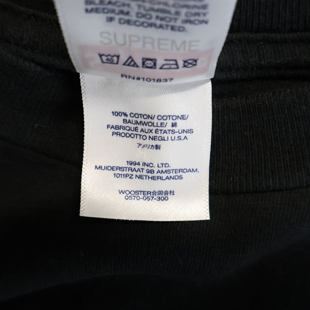 SUPREME(シュプリーム) 23AW Box Logo Tee カモフラ 迷彩 ボックスロゴ 半袖Tシャツ カットソー ブラック