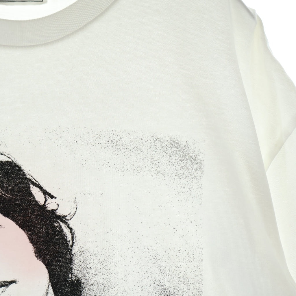 KITH(キス) ×The Rolling Stones Mick Photo Vintage Tee ローリングストーンズ ミック フォト ヴィンテージ Tシャツ ホワイト KHM033204