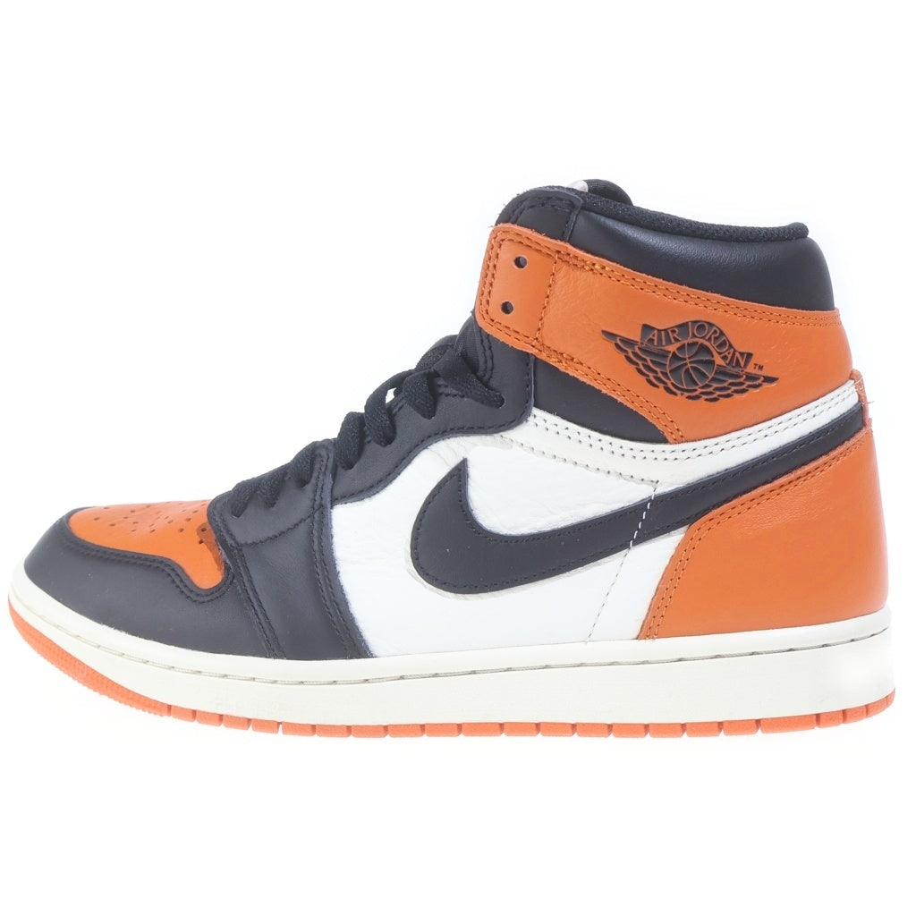 NIKE(ナイキ) AIR JORDAN RETRO HIGH Shattered Backboard 2025 エア ジョーダン 1 レトロ シャッタード バックボード ハイカットスニーカー オレンジ US9/27cm DZ5485-008