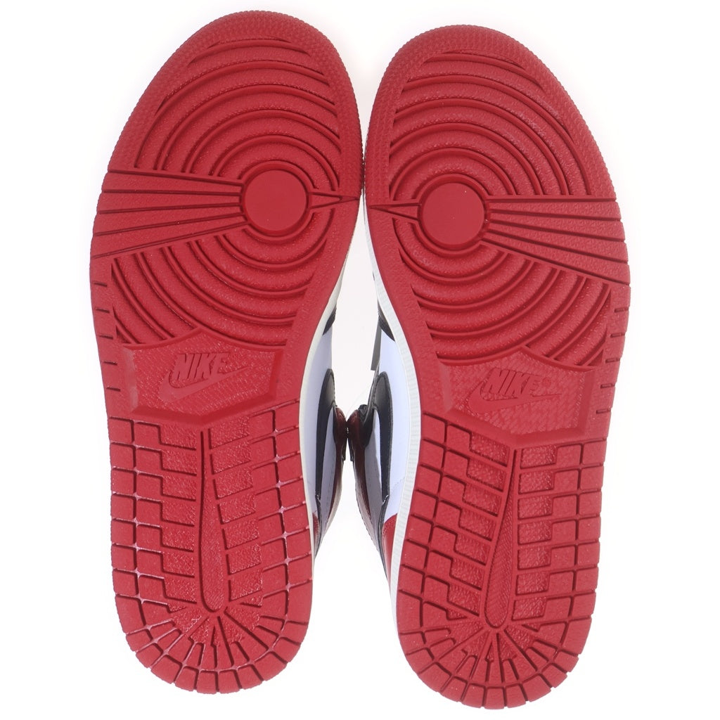 NIKE(ナイキ) AIR JORDAN 1 RETRO HIGH OG BLACK TOE REIMAGINED DZ5485-106 エアジョーダン1 ハイカットスニーカー US8.5/26.5cm