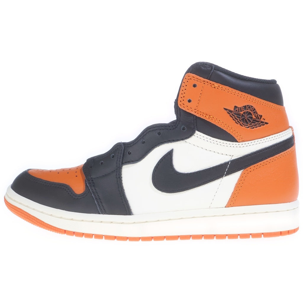 NIKE(ナイキ) AIR JORDAN 1 RETRO HIGH OG SHATTERED BACKBOARD 2025 DZ5485-008 エアジョーダン1 レトロ シャッタードバックボード ハイカットスニーカー オレンジ US8.5/26.5cm