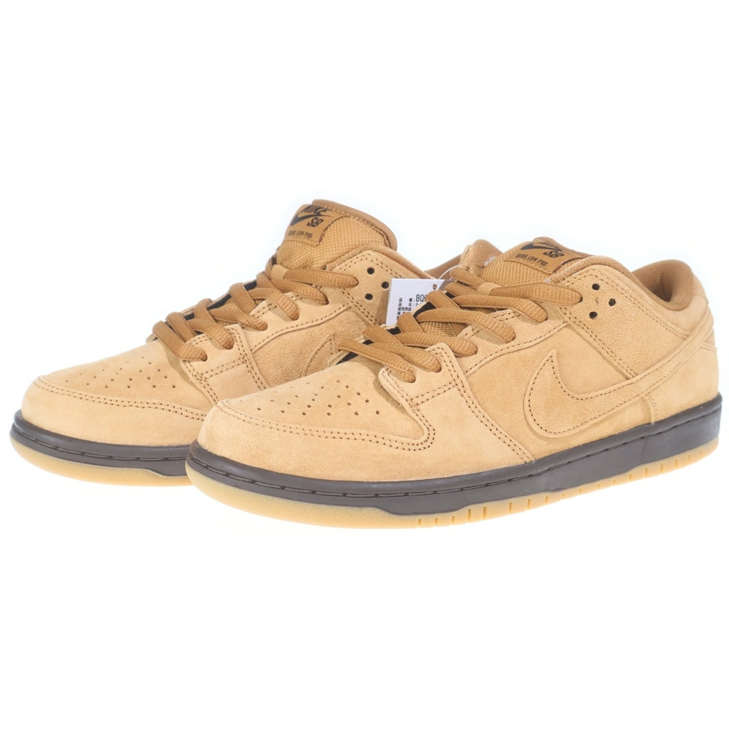 NIKE SB(ナイキエスビー) DUNK LOW PRO WHEAT MOCHA BQ6817-204 ダンク プロ ウィート モカ ローカットスニーカー ブラウン US8.5/26.5cm