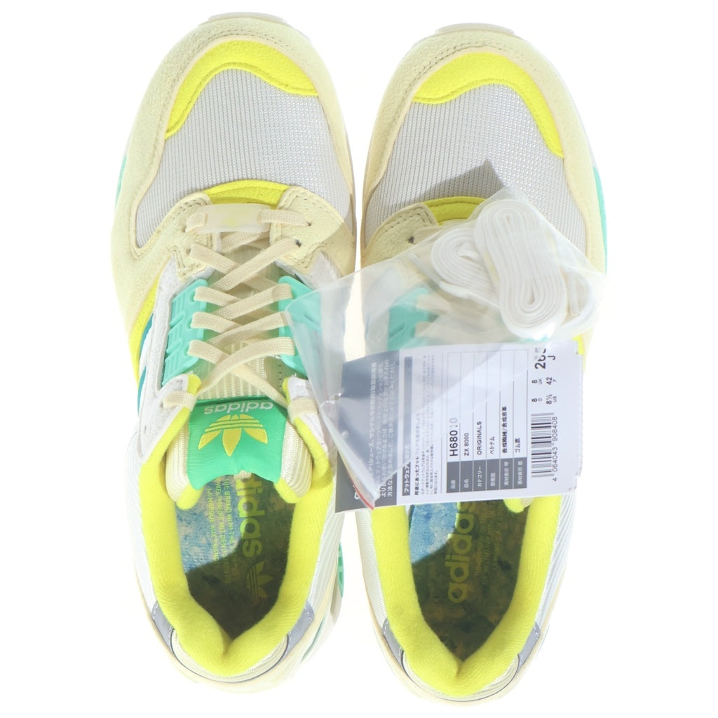 adidas(アディダス) ZX8000 Frozen Lemonade H68010 フローズン レモネードローカットスニーカー イエロー US8.5/26.5cm