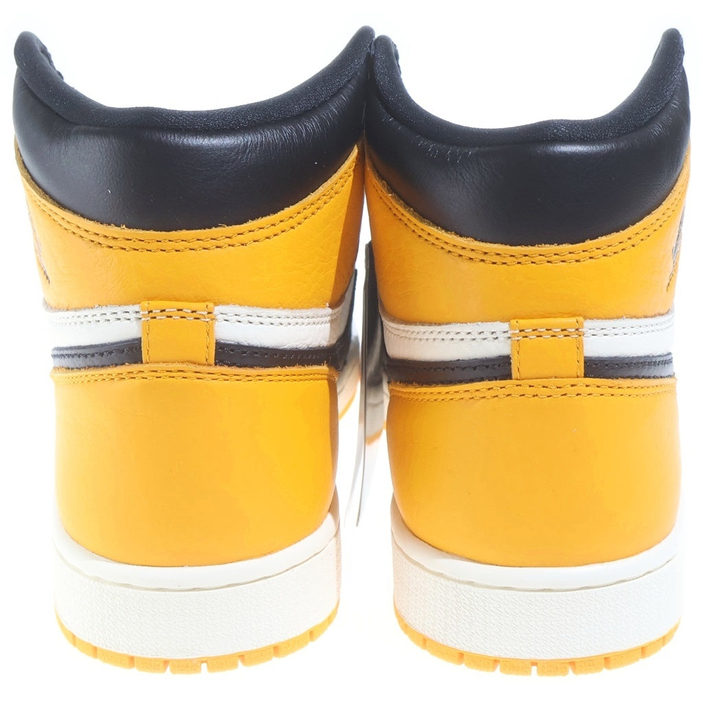 NIKE(ナイキ) AIR JORDAN RETRO HIGH OG TAXI 555088-711 エアジョーダン 1 レトロ タクシー ハイカットスニーカー イエロー/ブラック US8.5/26.5cm