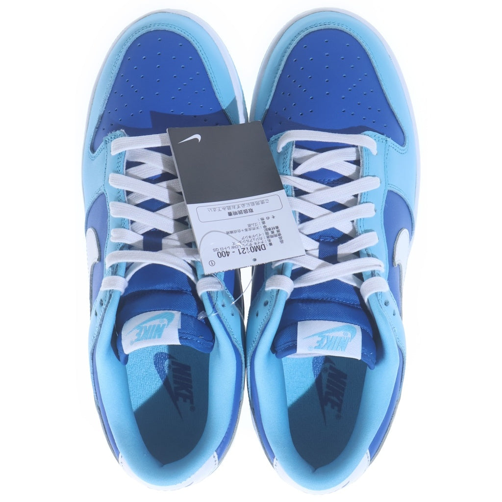 NIKE(ナイキ) DUNK LOW RETRO QS ARGON ダンク レトロ ローカットスニーカー ブルー US8.5/26.5cm DM0121-400