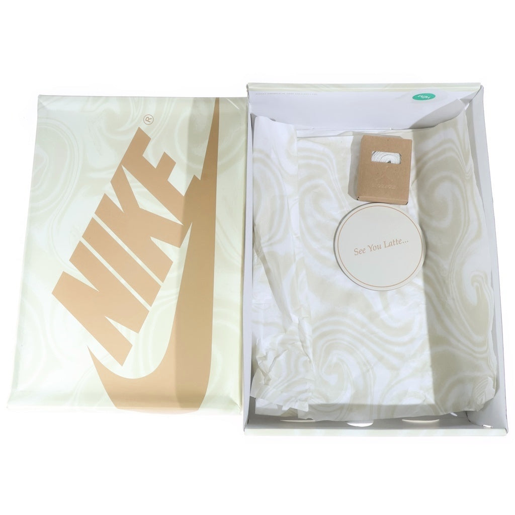NIKE(ナイキ) WMNS AIR JORDAN 1 RETRO HIGH OG LATTE ウィメンズ エアジョーダン1 ハイカットスニーカー ブラック/ホワイト/ブラウン US10/27cm FD2596-021