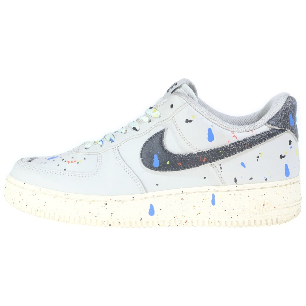 NIKE(ナイキ) AIR FORCE 1 LOW PAINT SPLATTER エアフォース1 ローカットスニーカー ホワイト/マルチ US8.5/26.5cm CZ0339-001