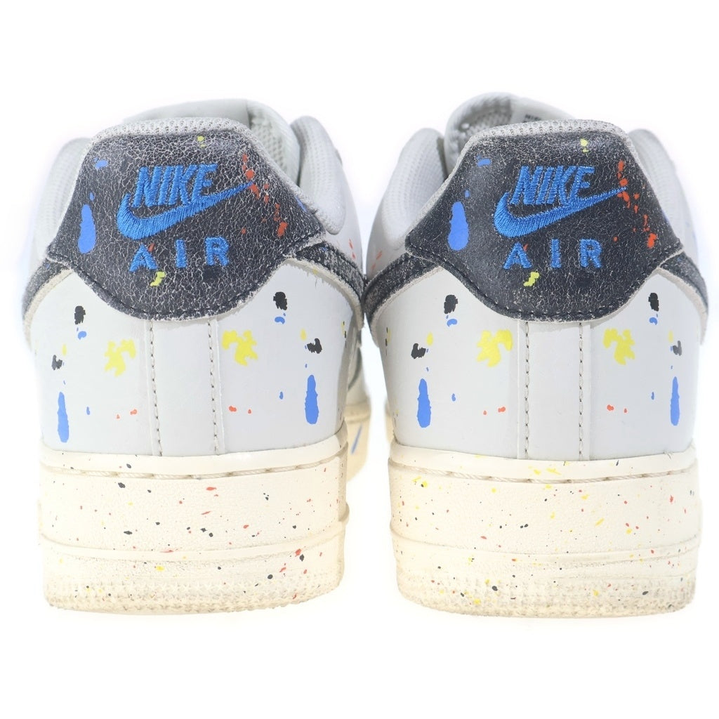 NIKE(ナイキ) AIR FORCE 1 LOW PAINT SPLATTER エアフォース1 ローカットスニーカー ホワイト/マルチ US8.5/26.5cm CZ0339-001