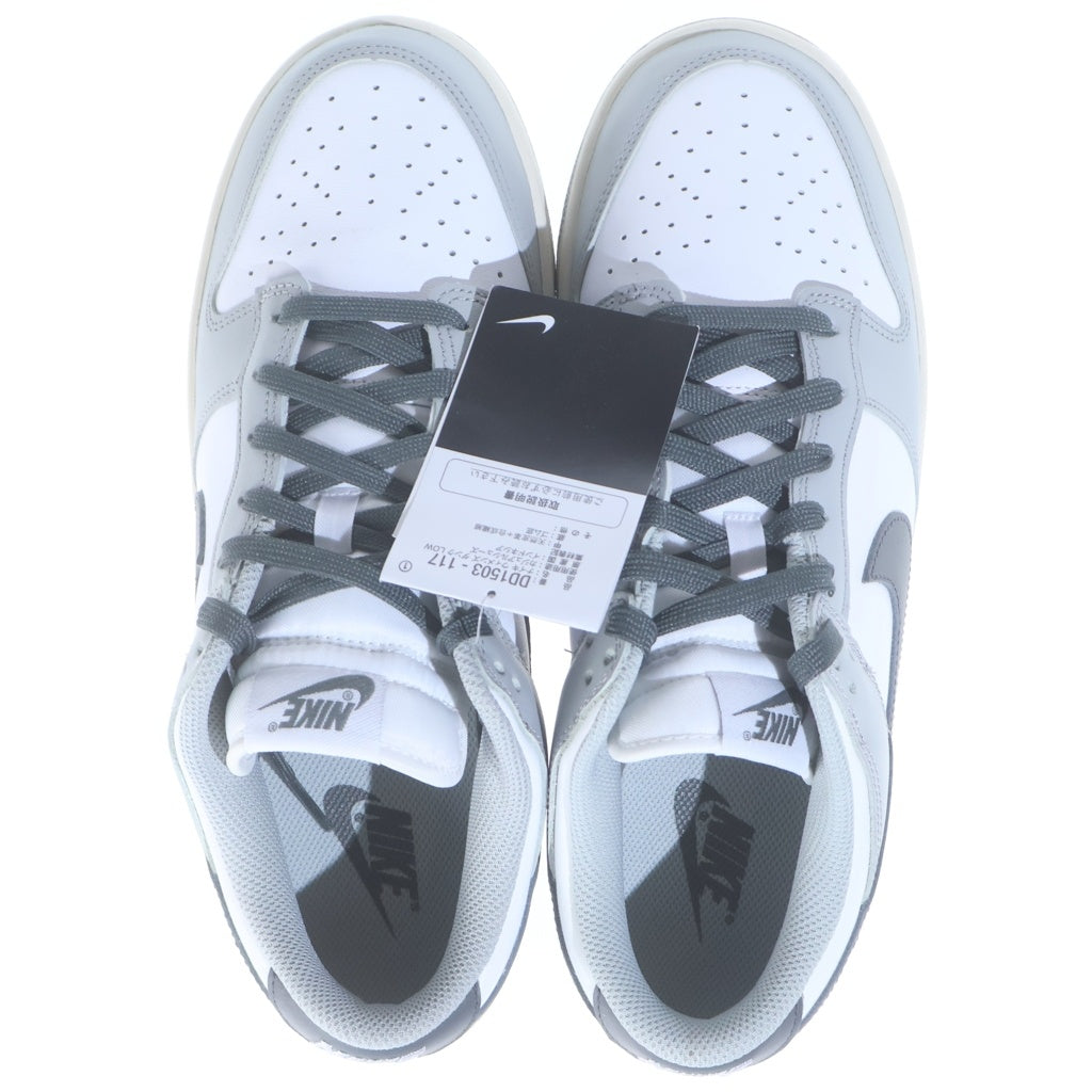 NIKE(ナイキ) WMNS DUNK LOW ウィメンズ ダンク ローカットスニーカー ホワイト/グレー US10/27cm DD1503-117