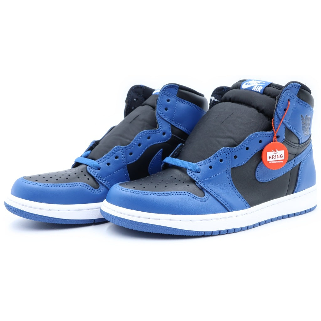 NIKE(ナイキ) AIR JORDAN 1 RETRO HIGH OG DARK MARINA BLUE 555088-404 エアジョーダン1 レトロ ハイカットスニーカー ブルー/ブラック US8.5/26.5cm