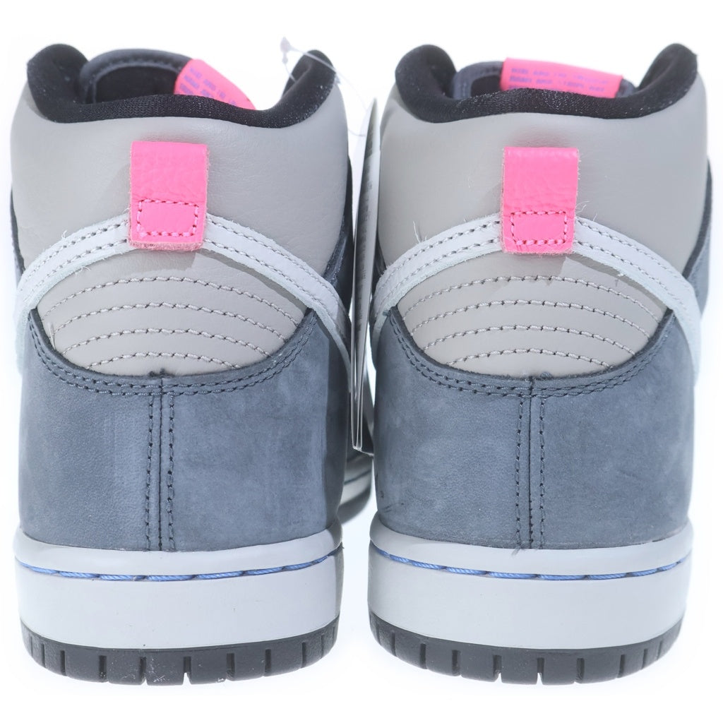 NIKE SB(ナイキエスビー) DUNK HIGH PRO MEDIUM GREY DJ9800-001 ダンク プロ ハイカットスニーカー グレー US8.5/26.5cm