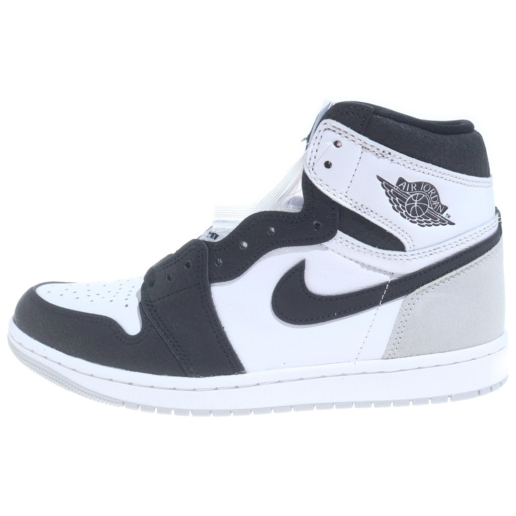 NIKE(ナイキ) AIR JORDAN 1 HIGH BLEACHED CORAL 555088-108 エアジョーダン1 OG ハイカットスニーカー ブラック/ホワイト/グレー US8.5/26.5cm