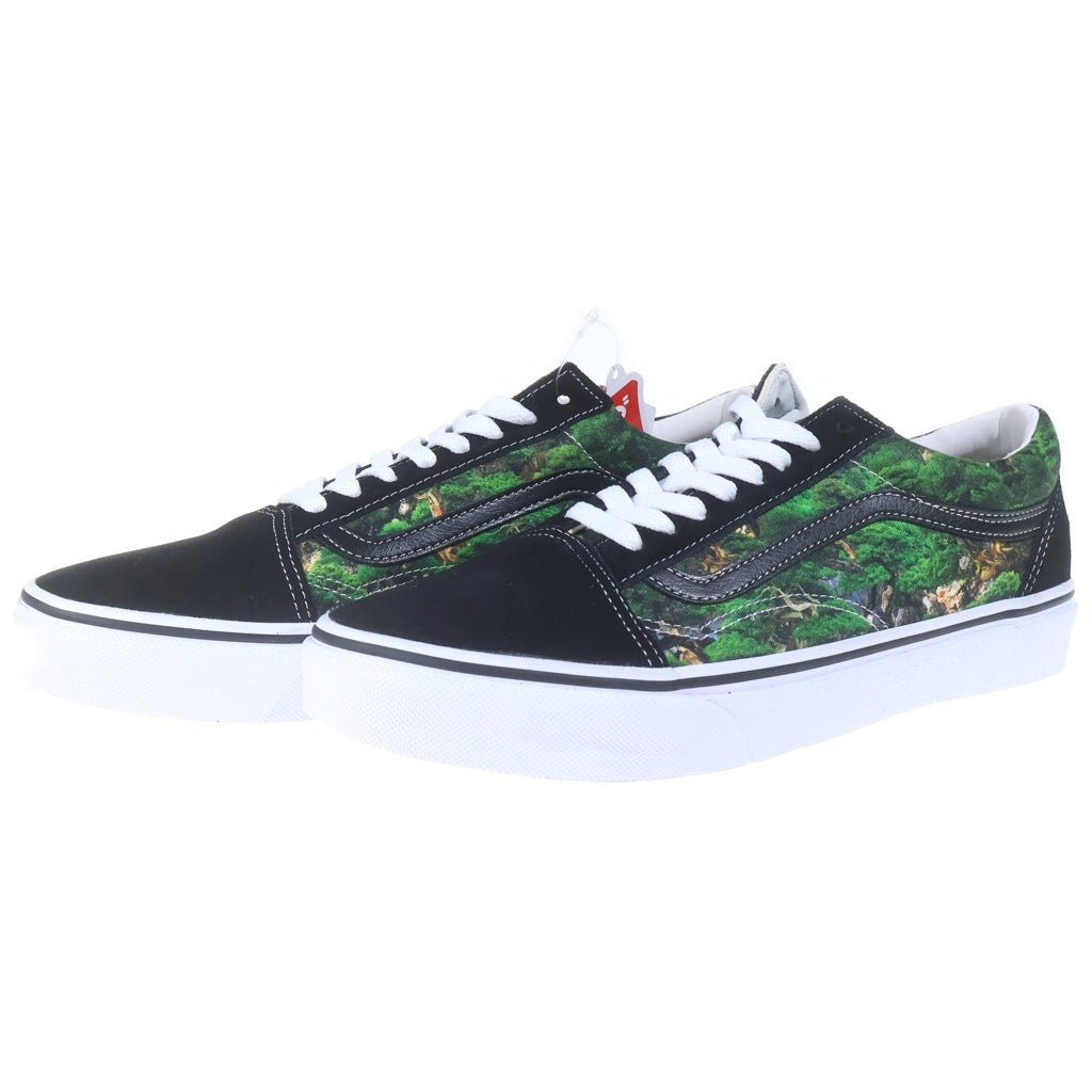 VANS(ヴァンズ) ×TRADMAN'S OLD SKOOL BONSAI CAMOUFLAGE トラッドマンズボンサイ オールドスクール カモフラージュ ローカットスニーカー ブラック/グリーン US9/27cm V36CF TRADMAN'S