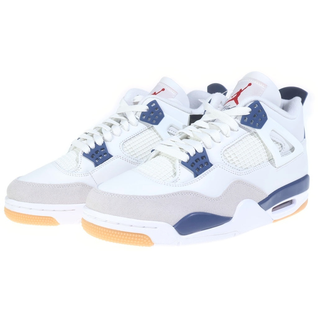 NIKE SB(ナイキエスビー) AIR JORDAN 4 RETRO SP DR5415-100 エアジョーダン4 レトロ ローカットスニーカー ホワイト/ネイビー US8.5/26.5cm