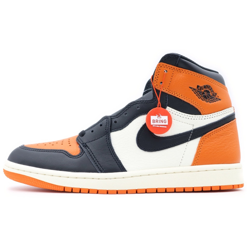 NIKE(ナイキ) AIR JORDAN 1 RETRO HIGH OG SHATTERED BACKBOARD DZ5485-008 エアジョーダン1 レトロ ハイカットスニーカー オレンジ/ブラック US8.5/26.5cm