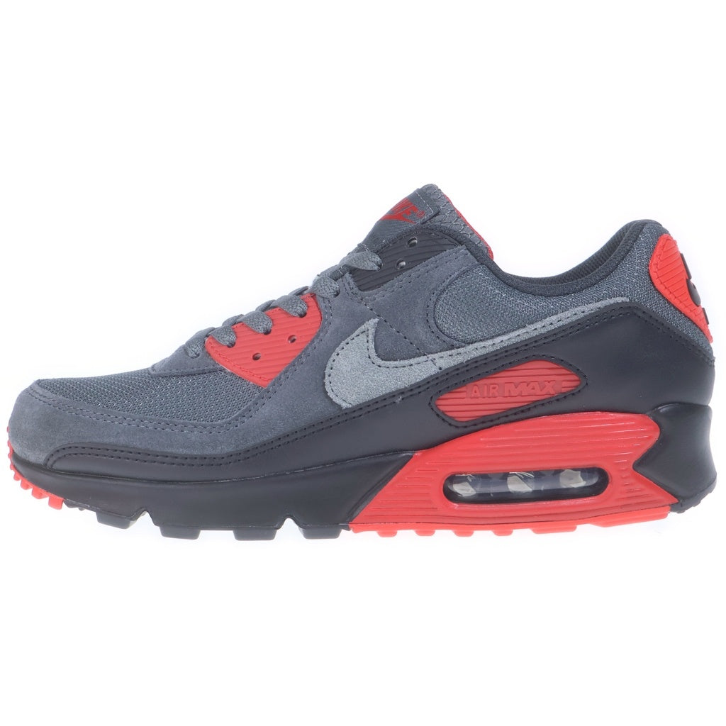 NIKE(ナイキ) AIR MAX 90 DM0029-007 エアマックス90 ローカットスニーカー ブラック/レッド US9/27cm
