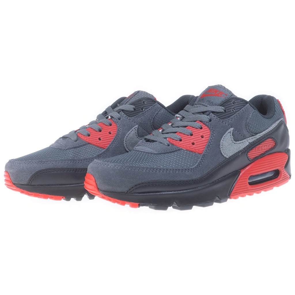 NIKE(ナイキ) AIR MAX 90 DM0029-007 エアマックス90 ローカットスニーカー ブラック/レッド US9/27cm