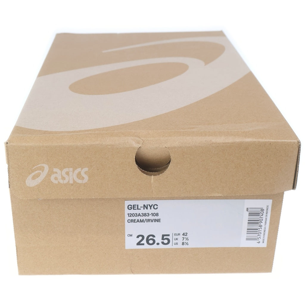 ASICS(アシックス) Gel-NYC 1203A383-108 ゲルNYC ローカットスニーカー クリーム/カーキ US8.5/26.5cm