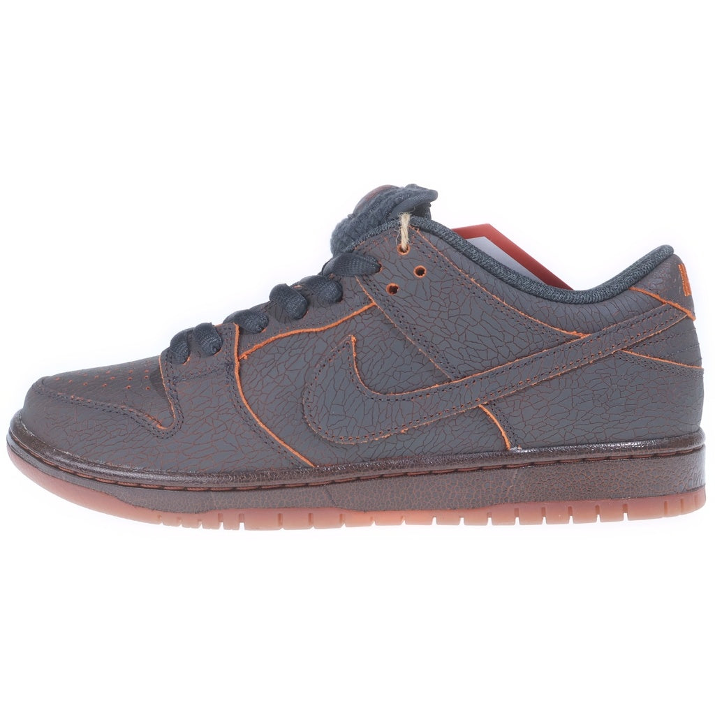 NIKE SB(ナイキエスビー) DUNK LOW PRO PRM KRAMPUS HV1668-001 ダンク プロ プレミアム クランパス ローカットスニーカー ブラウン/オレンジ US9/27cm