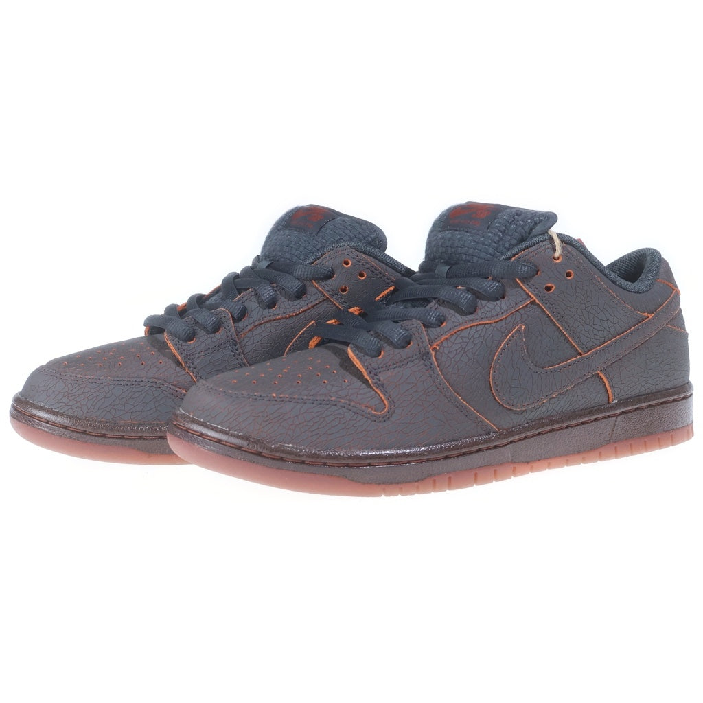 NIKE SB(ナイキエスビー) DUNK LOW PRO PRM KRAMPUS HV1668-001 ダンク プロ プレミアム クランパス ローカットスニーカー ブラウン/オレンジ US9/27cm