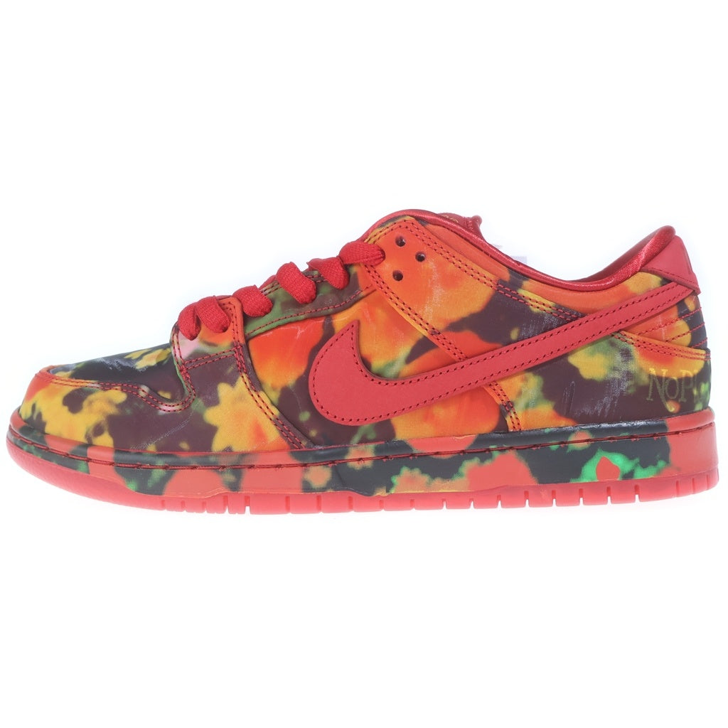 NIKE SB(ナイキエスビー) ×THE WIZARD OF OZ DUNK LOW PRO WOO QS POPPY FIELD FZ1291-600 オズの魔法使い ダンク ローカットスニーカー レッド US9/27cm