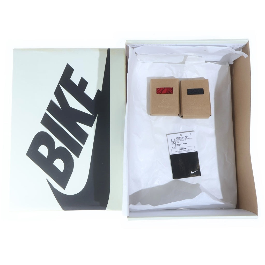 NIKE(ナイキ) ×Nigel Sylvester AIR JORDAN 1 RETRO LOW OG IB8958-001 ナイジェルシルベスター エアジョーダン1 レトロ ローカットスニーカー ブラック US8.5/26.5cm