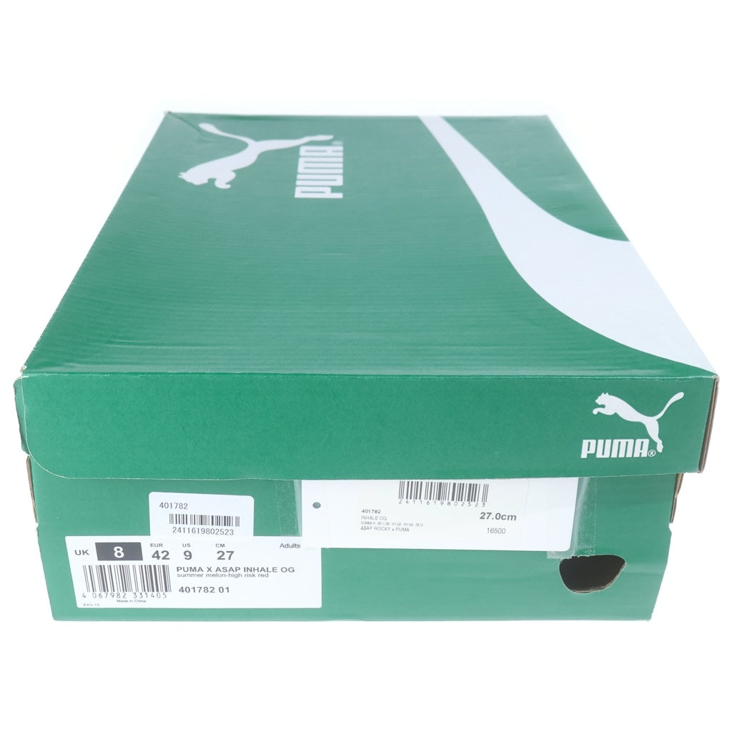 PUMA(プーマ) ×ASAP Rocky INHALE OG 401782-01 エイサップロッキー インヘイル ローカットスニーカー ベージュ US9/27cm