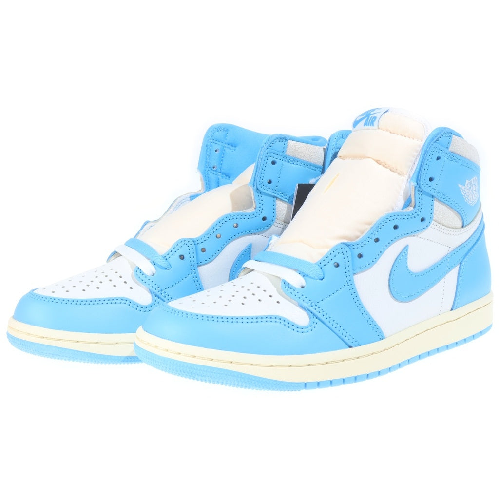 NIKE(ナイキ) AIR JORDAN 1 RETRO HIGH OG UNC REIMAGINED エアジョーダン1 レトロ リイマジンド ハイカットスニーカー ホワイト/ブルー US8.5/26.5cm DZ5485-402