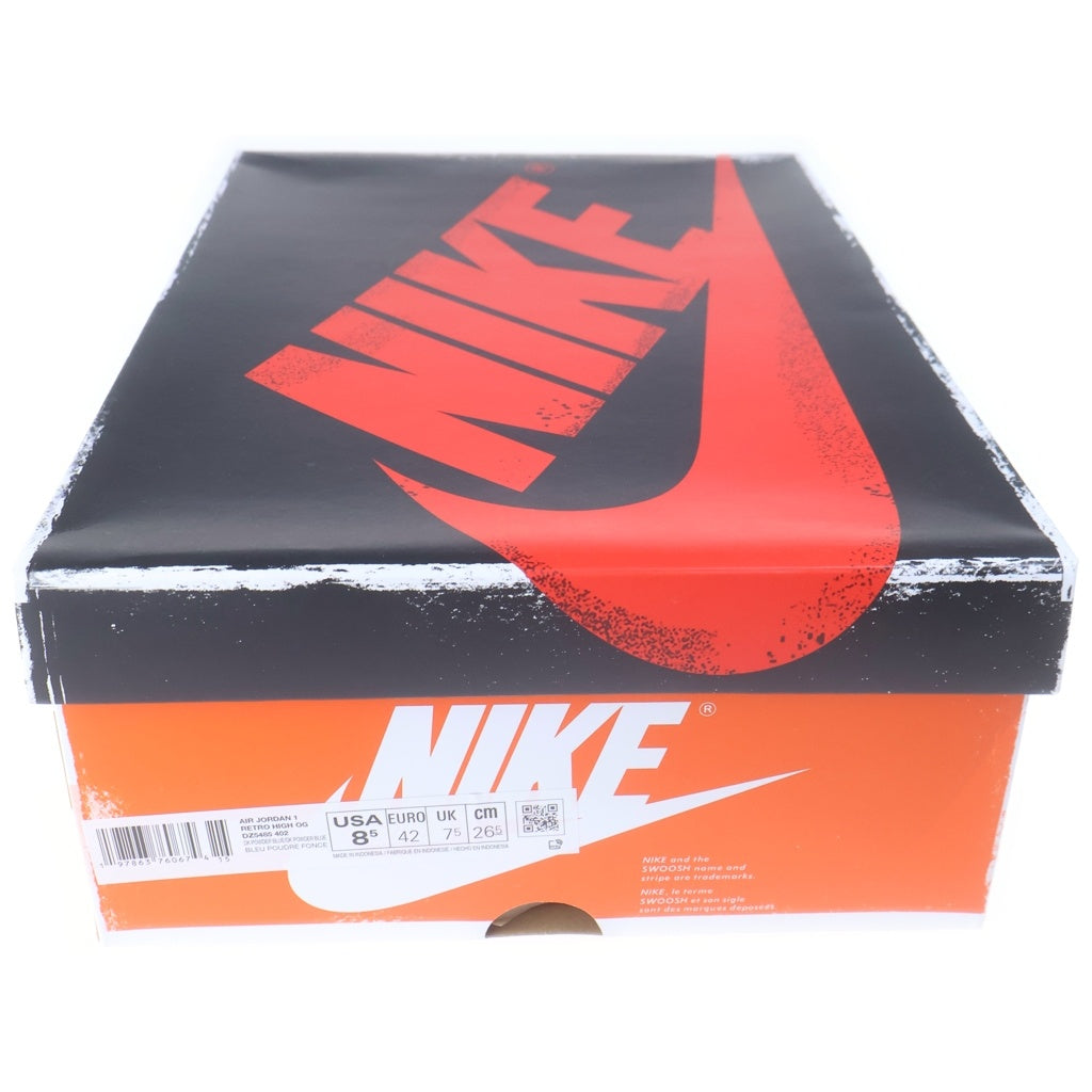 NIKE(ナイキ) AIR JORDAN 1 RETRO HIGH OG UNC REIMAGINED エアジョーダン1 レトロ リイマジンド ハイカットスニーカー ホワイト/ブルー US8.5/26.5cm DZ5485-402