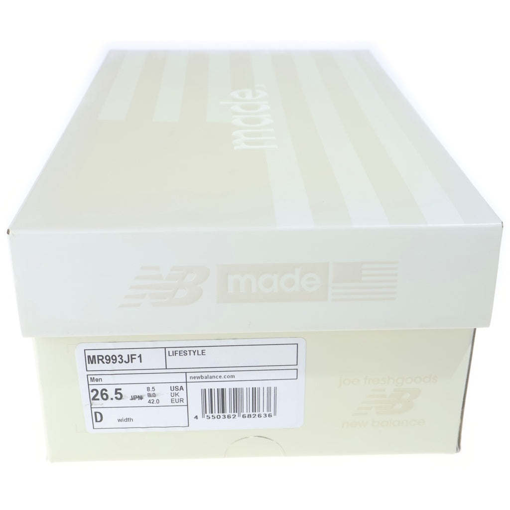 New Balance(ニューバランス) ×Joe Freshgoods 993 PERFORMANCE ART ジョーフレッシュグッズ パフォーマンスアート ローカットスニーカー ブルー US8.5/26.5cm MR993JF1
