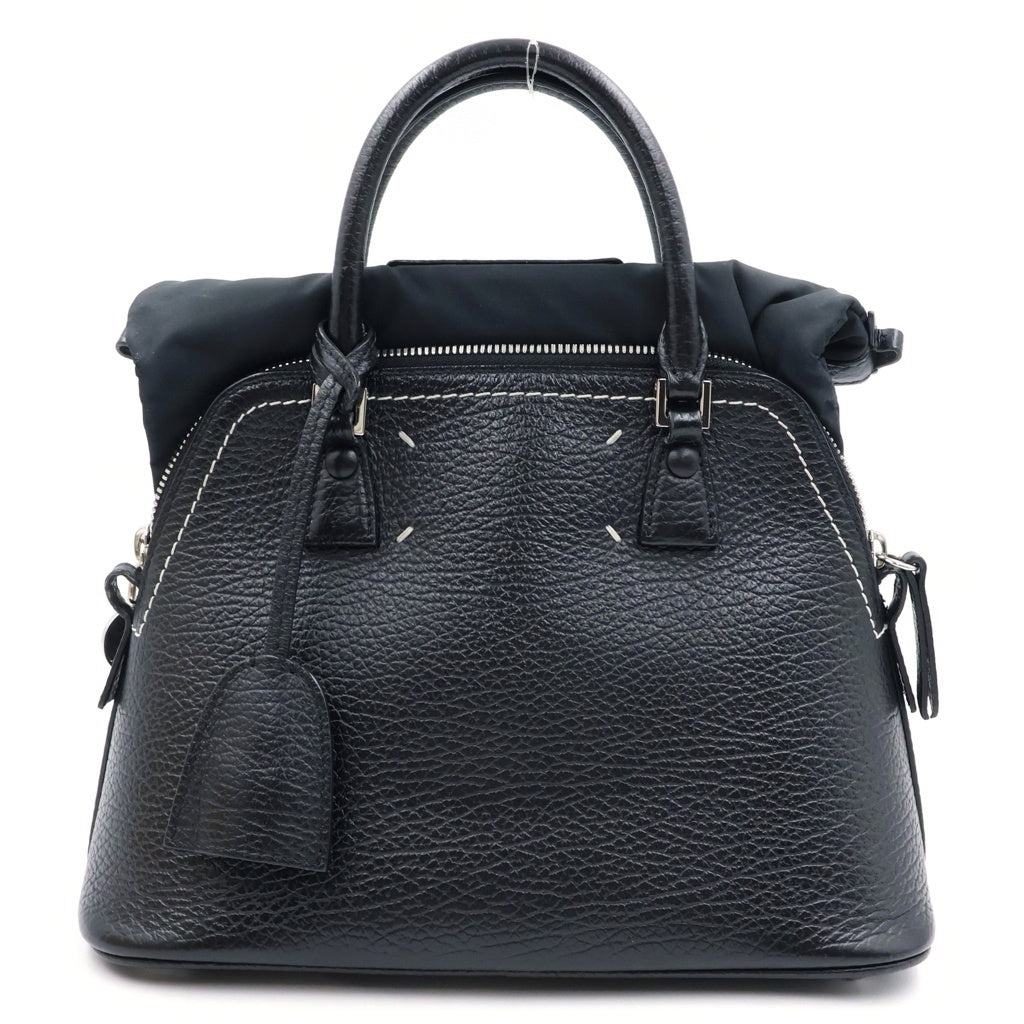 Maison Margiela(メゾンマルジェラ) 5AC MINI ミニ 2WAY ショルダー ハンドバッグ ブラック S56WG0082 P0396 レディース