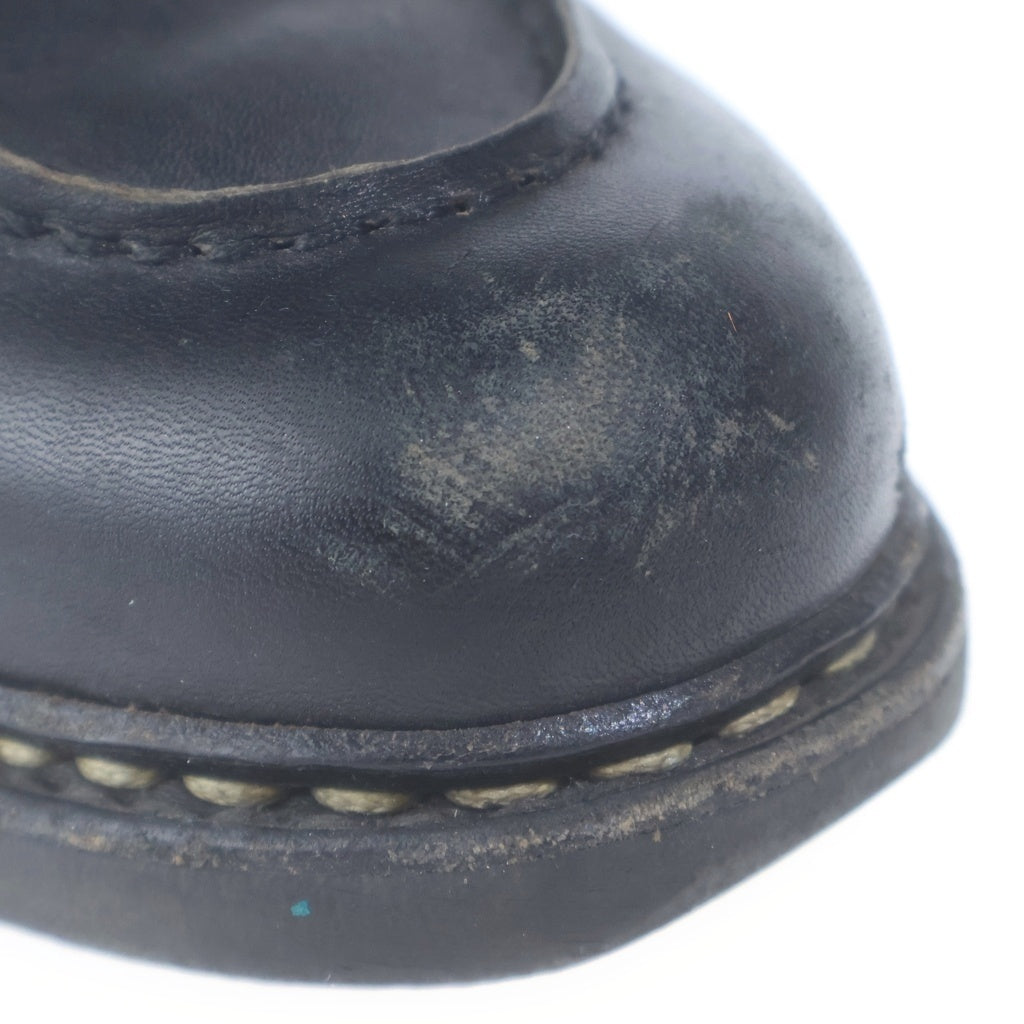PARABOOT(パラブーツ) CHAMBORD シャンボード Uチップ レースアップシューズ レザー ブラック 69452