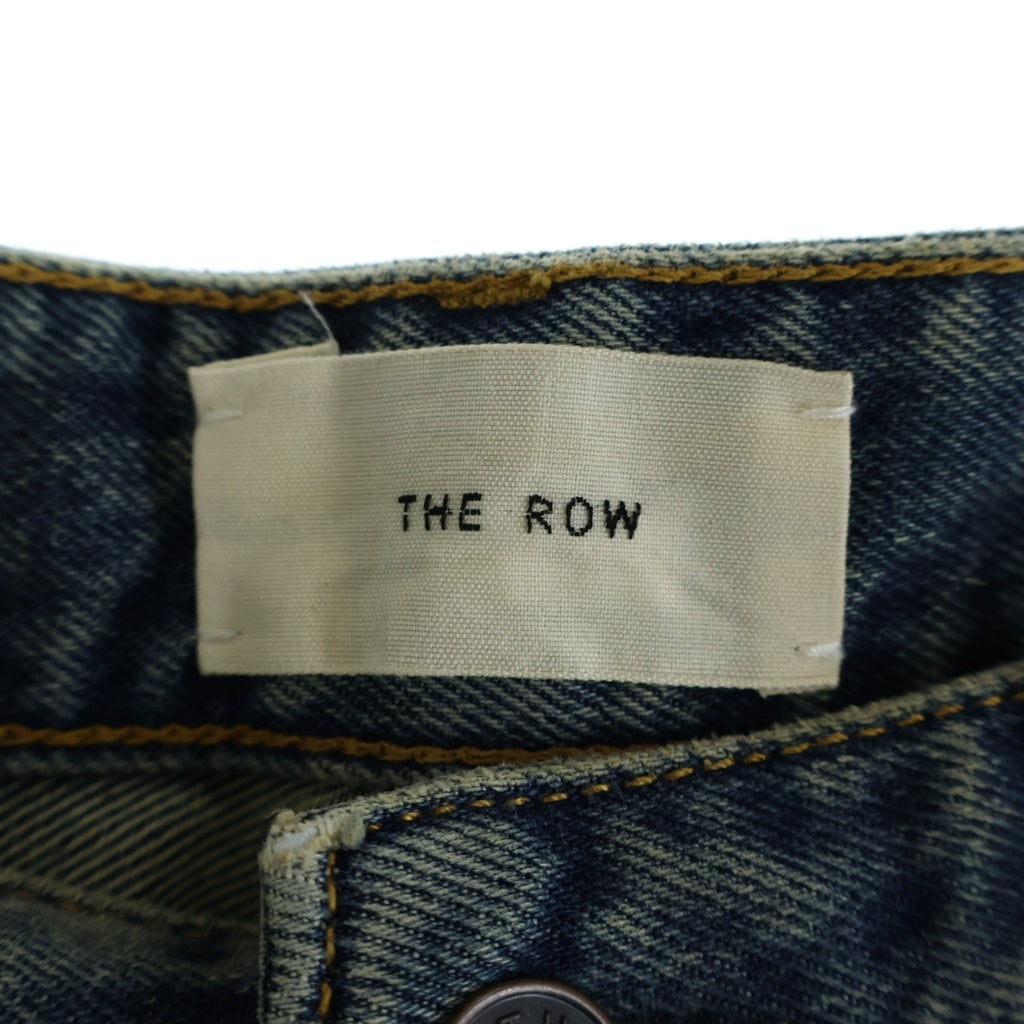 THE ROW(ザロウ) ウォッシュド ストレート デニムパンツ インディゴ