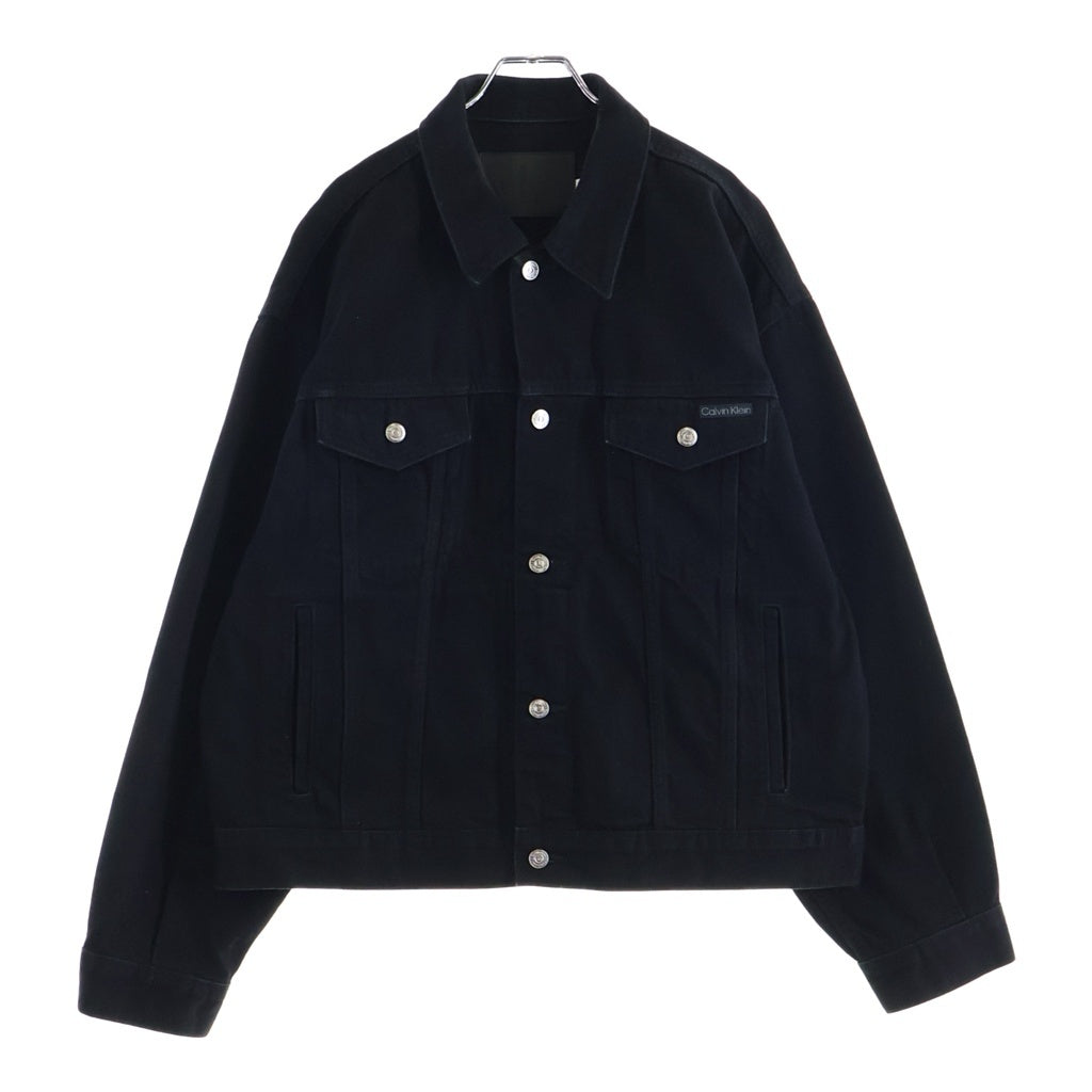 Calvin Klein Jeans(カルバンクラインジーンズ) 90s デニム クラシック トラッカージャケット ブラック 40EM785